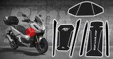 Honda ADV350 Uyumlu Üçlü Tankpad Set
