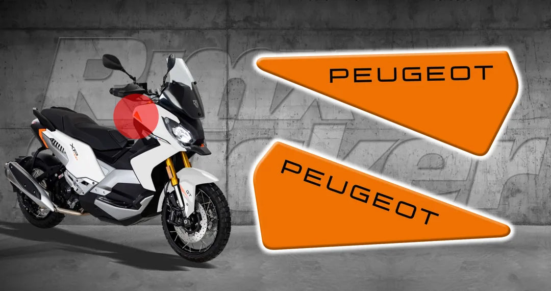 Peugeot XP400 Uyumlu Kafa Yan Logo Tankpad