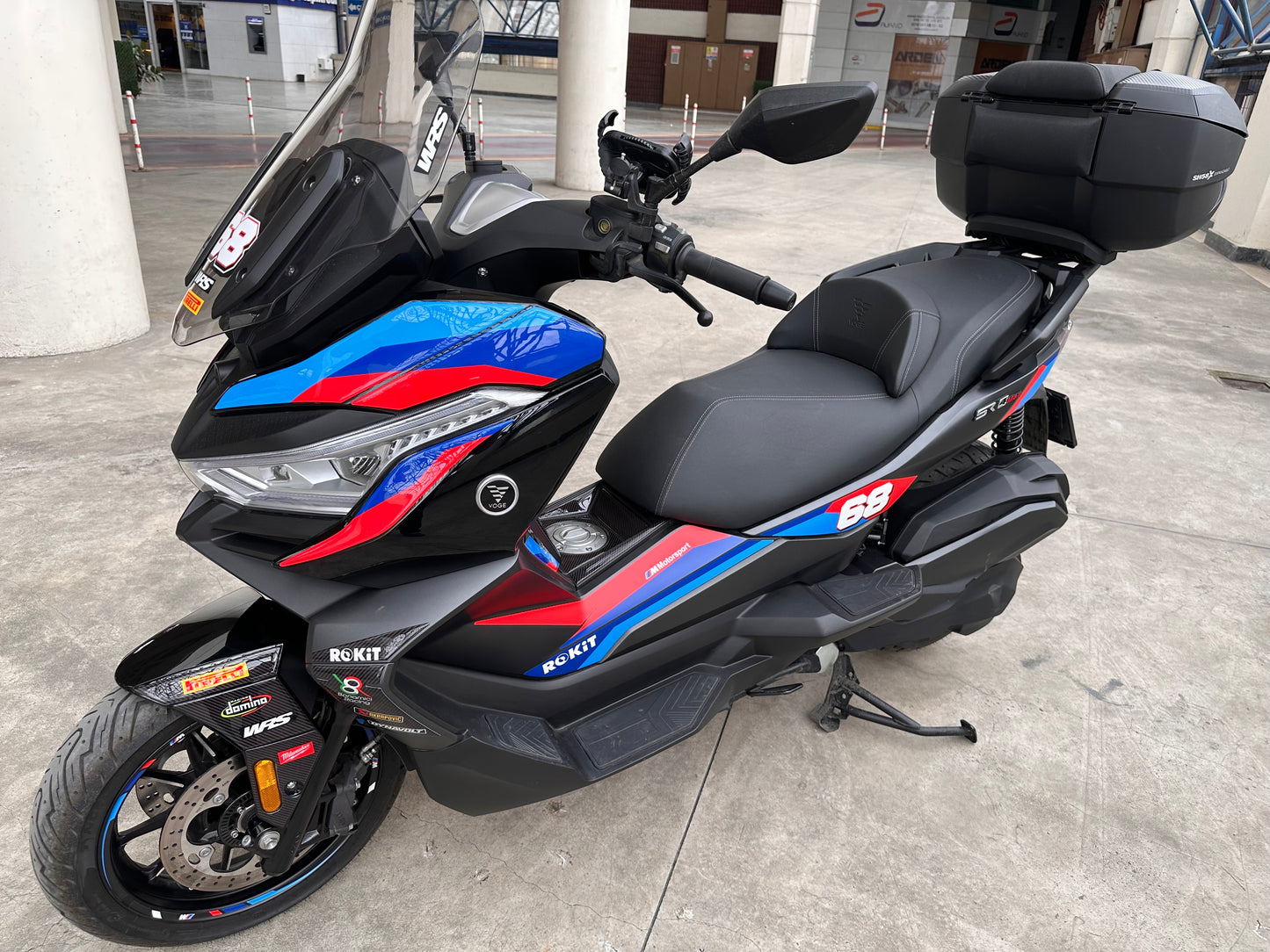 Voge SR4 Uyumlu jant ve Full Sticker set
