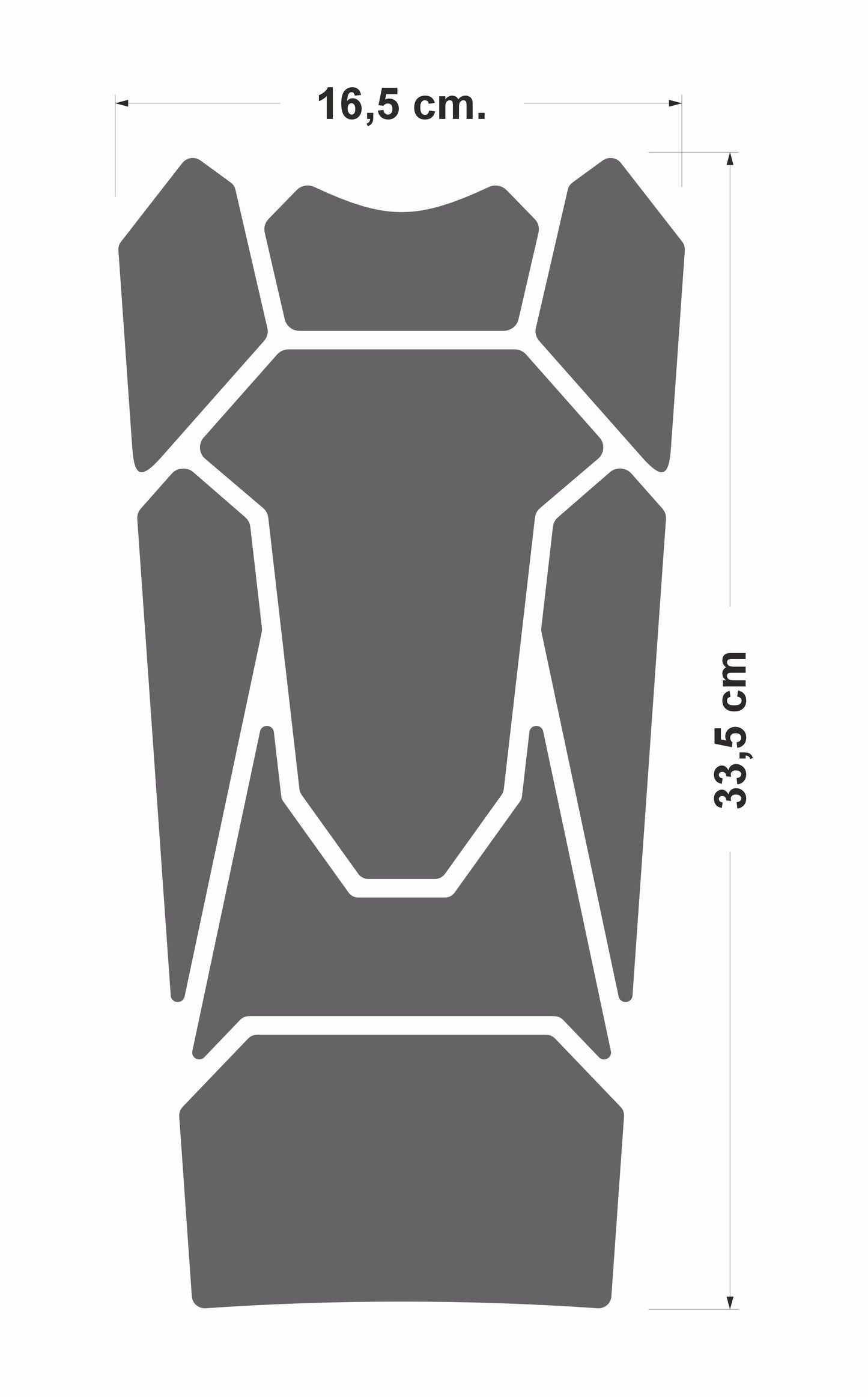 Bmw R1250 GS Adventure Trophy Uyumlu Tankpad