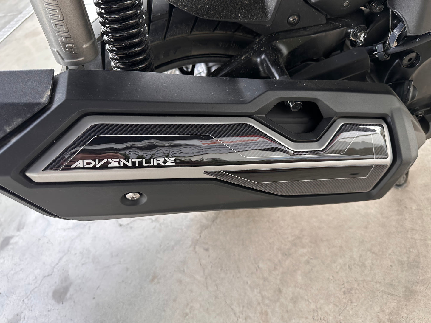 Honda ADV350 Uyumlu Egzost Koruma Tankpad