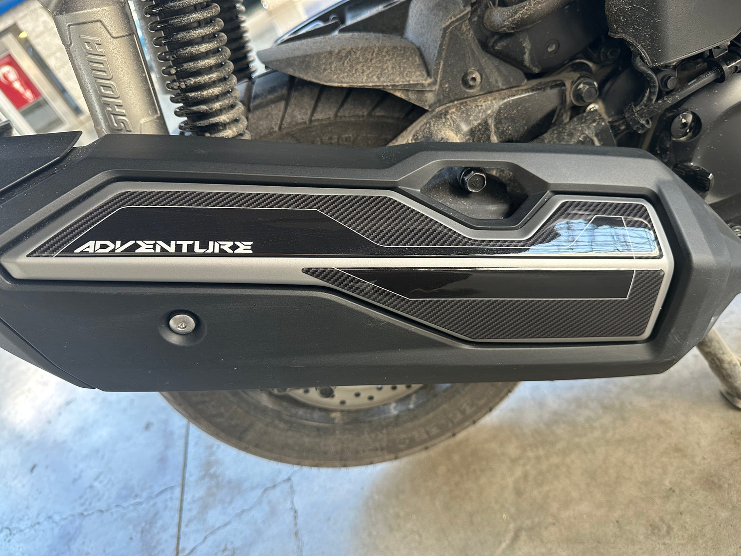 Honda ADV350 Uyumlu Egzost Koruma Tankpad