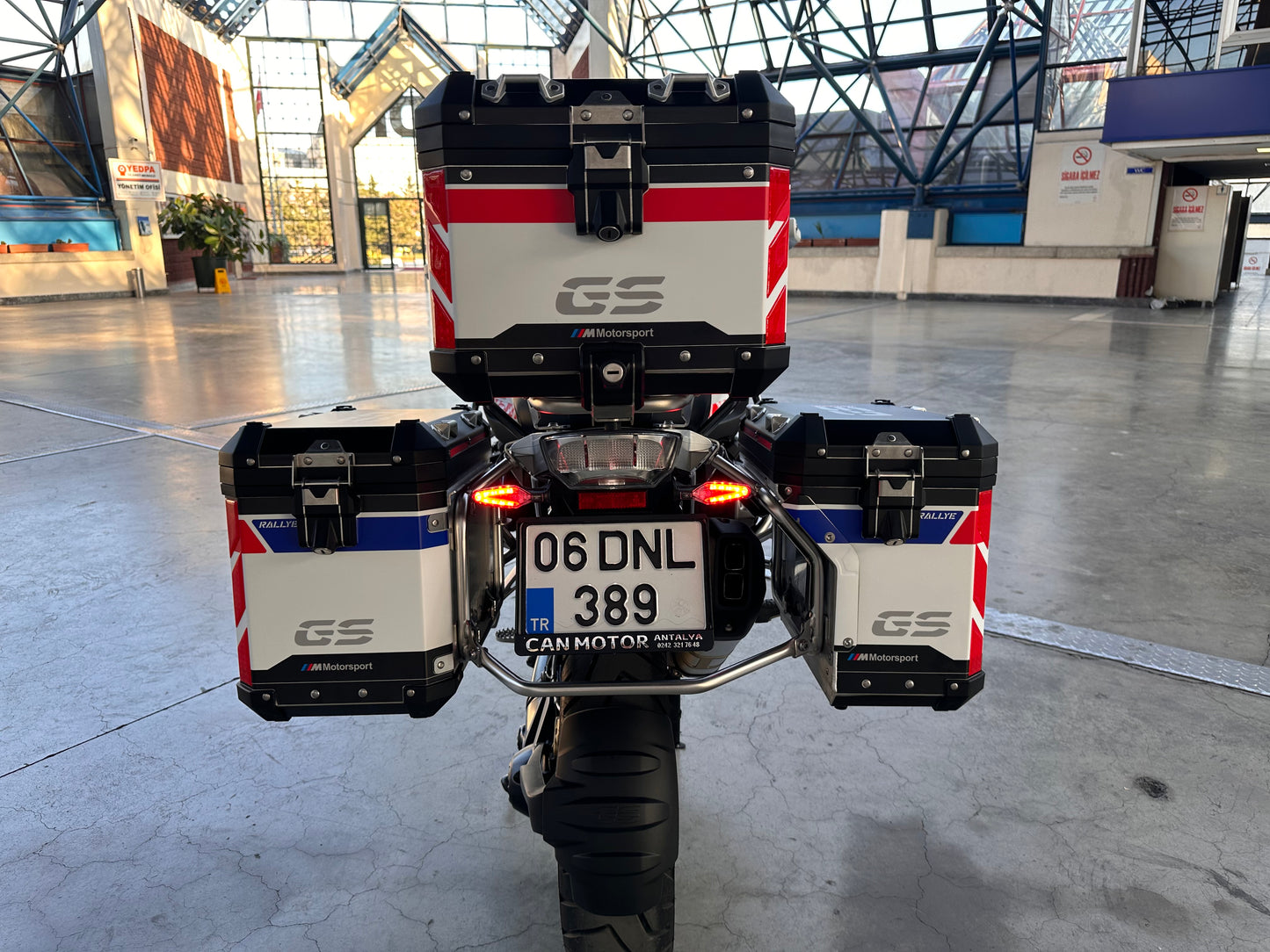 BMW GS R1250 ADV Rallye Orjinal Üçlü Çanta Seti Uyumlu Kaplama