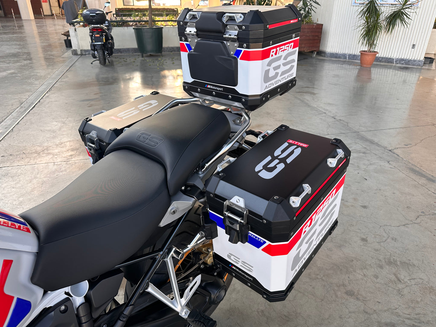 BMW GS R1250 ADV Rallye Orjinal Üçlü Çanta Seti Uyumlu Kaplama