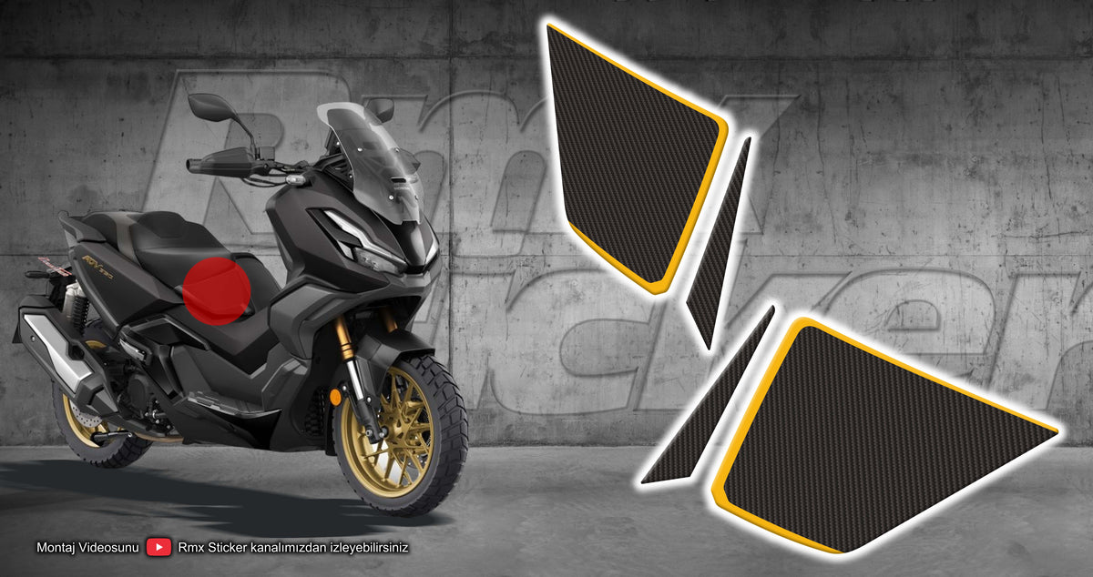 Honda Adv 350 Uyumlu Koltuk Yan Tankpad