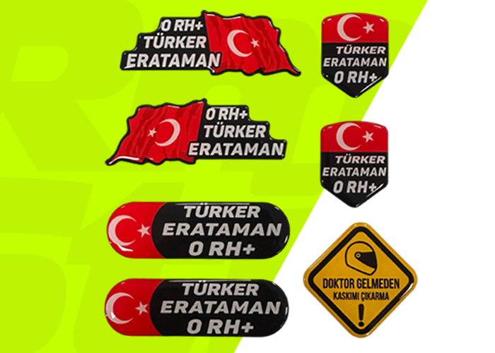Kan Grubu Damla Sticker
