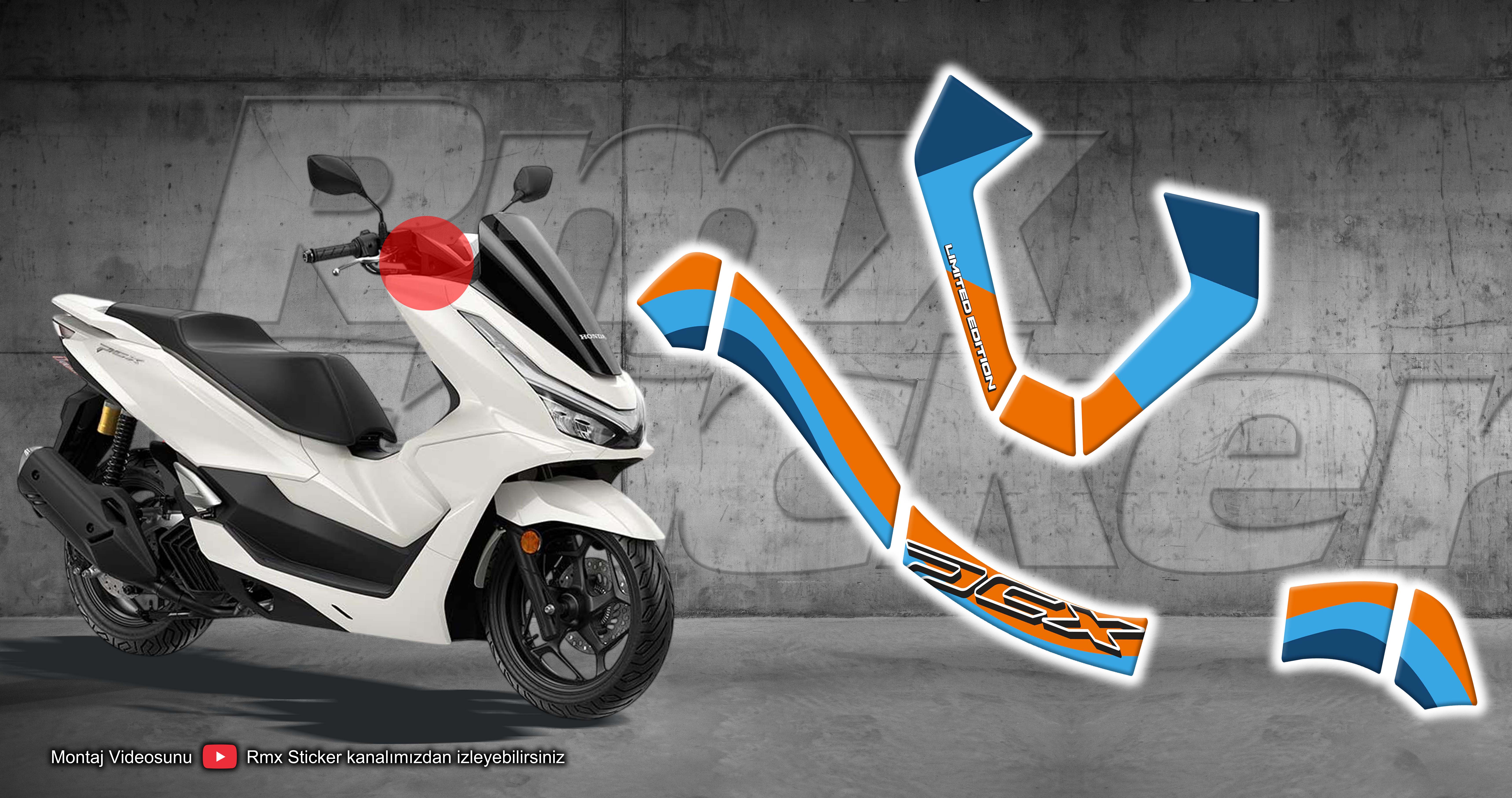 Honda Pcx 125 Uyumlu Torpido - Direksiyon Tankpad