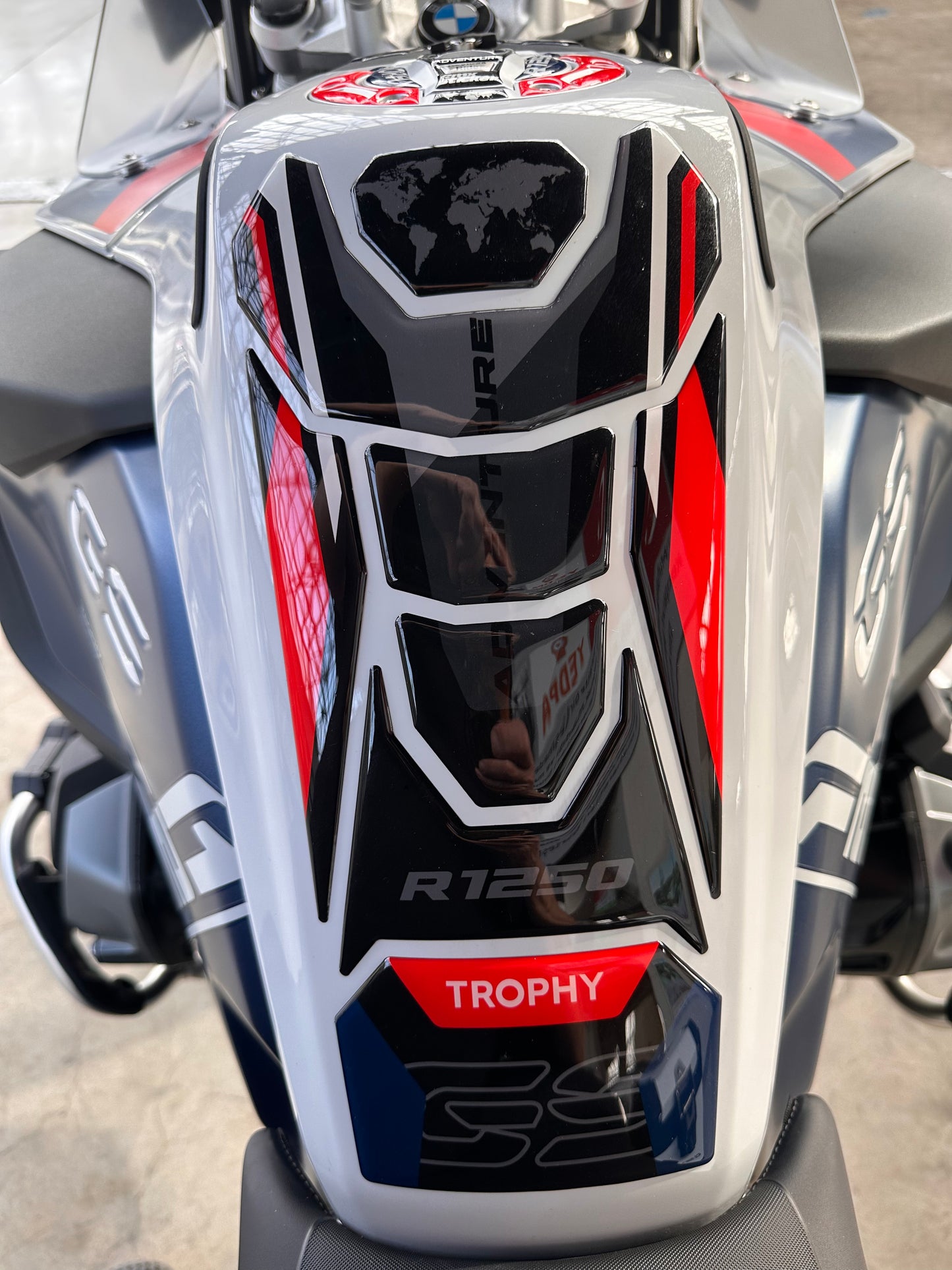 Bmw R1250 GS Adventure Trophy Uyumlu Tankpad