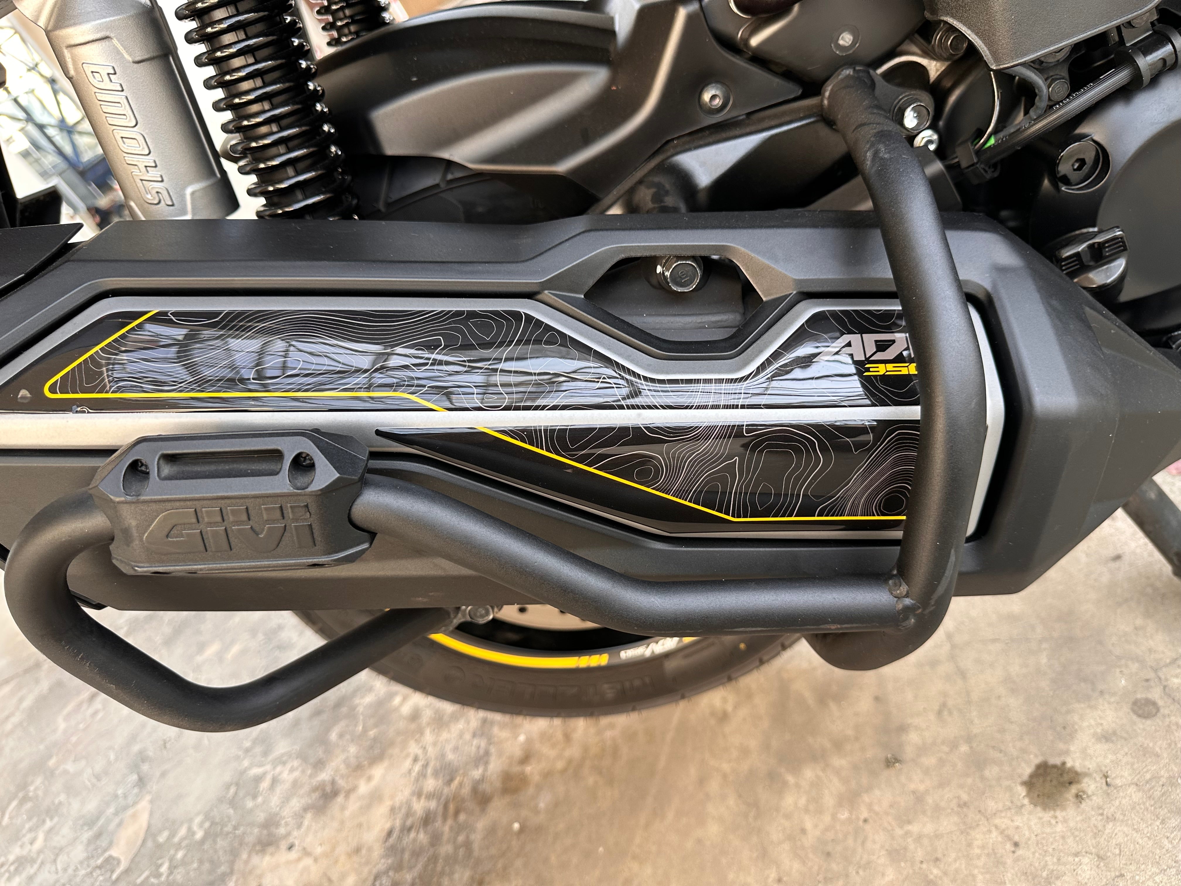 Honda Adv 350 Uyumlu Egzost Tankpad (Eski Tip)