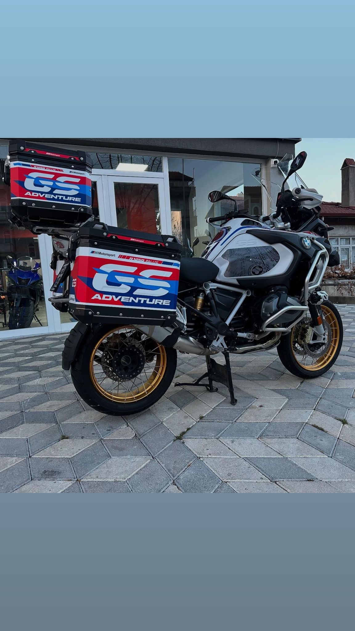 BMW GS R1250 ADV Rallye Orjinal Üçlü Çanta Seti Uyumlu Kaplama