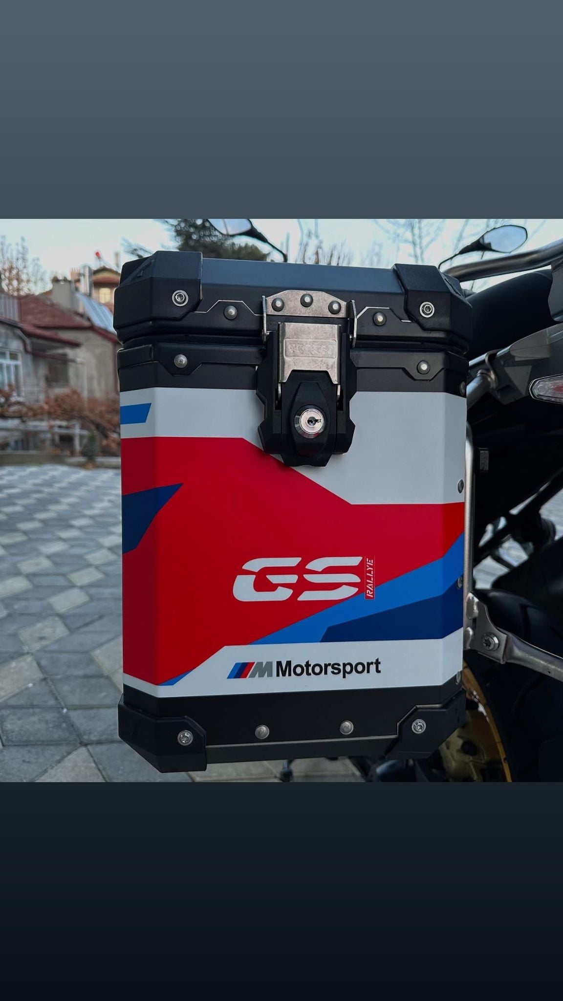 BMW GS R1250 ADV Rallye Orjinal Üçlü Çanta Seti Uyumlu Kaplama