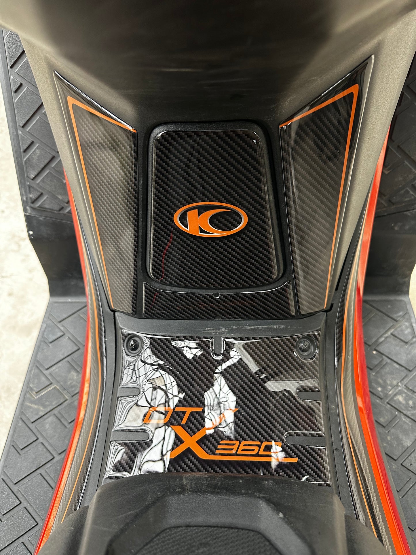 Kymco Dtx 360 Uyumlu Tankpad
